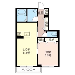 ヴェルドミールⅣ 203号室