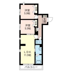 プレミアスＢ 105号室