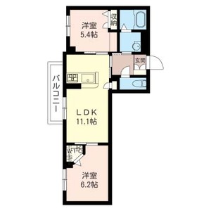 メゾンＺ 102号室