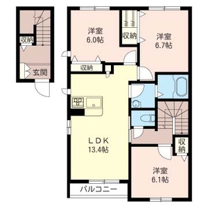 セゾンコートB 203号-13