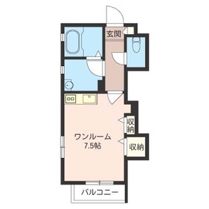 ヒルトップ　シャーメゾン 201号室