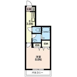 シャーメゾン大口 205号室