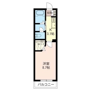 シャーメゾン大口 206号室