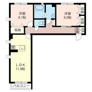 コスモレーヴ上白根　Ⅱ 202号室