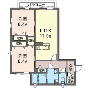クレスト　テラス 201号-16