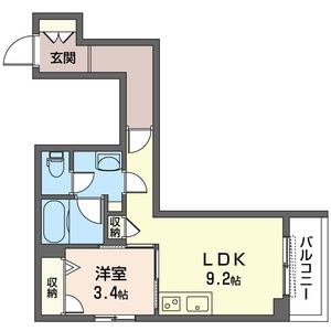 アロカリア 402号室