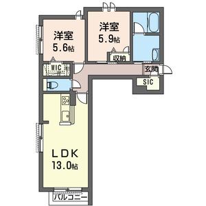 グリナージュ 203号室