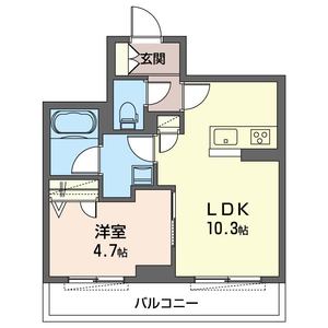 コンフォーザ鶴ヶ峰 203号室