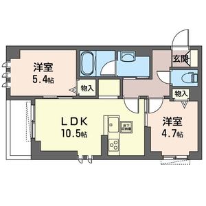 シャルール 103号室