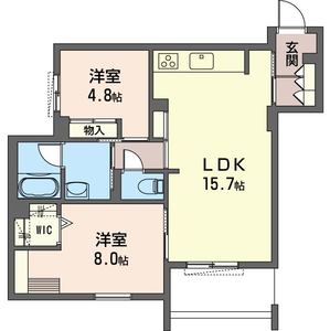 フェール　シュヴァル 102号室