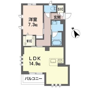 グランツルーエ港北 303号室