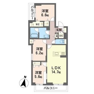 スリジェ　リアン 303号室