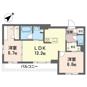 ナーシサス・コート 302号室
