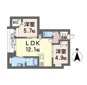 ゼフィールメゾン二俣川　Ⅱ 101号-16