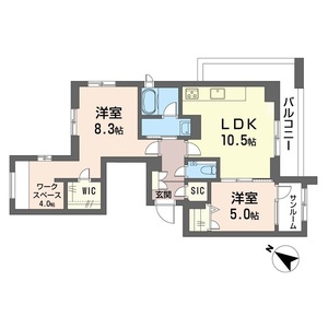 ＳＫＣマンション 201号室
