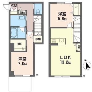 メゾンミモザ　２ 106号室