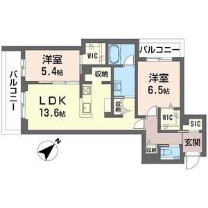 グランディール横濱台場 206号室