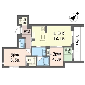 グランディール横濱台場 102号室
