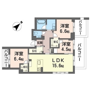 グランディール横濱台場 402号室