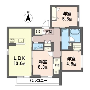 グリナージュ 201号室