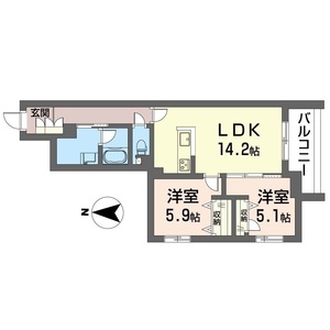 シャーメゾン横浜鶴見 201号室