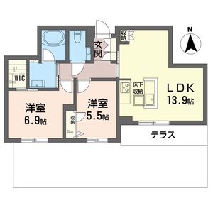 アンジュール 102号室