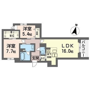 ウエストキャニオン妙蓮寺 102号室