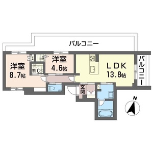 ウエストキャニオン妙蓮寺 302号室