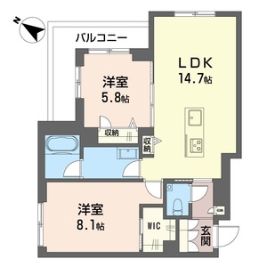 ガーデン片倉 302号室