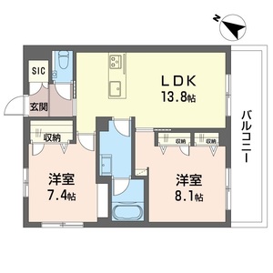 ガーデン片倉 203号室