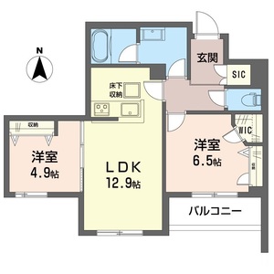 シャーメゾン横浜鶴見Ⅱ 102号室