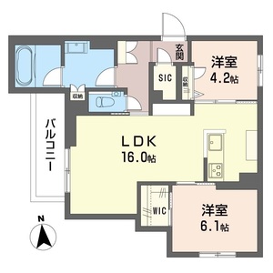 グランファミールマトバ 202号室