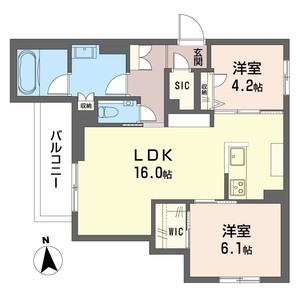 グランファミールマトバ 302号室