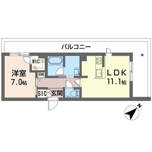 アジュールモア長津田 201号室