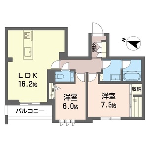 シャーメゾンステージ横濱白楽 302号室