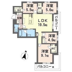 アルフェリーチェ 205号室