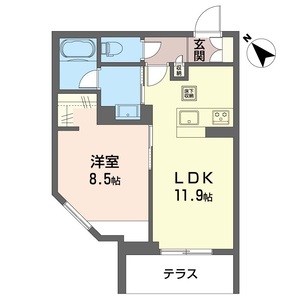 クオリスタ 101号室