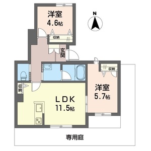 ソラーナ大倉山 102号室