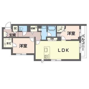 ラ・コリーナ中山ウエスト 203号室