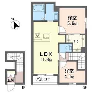 セレネ三ツ沢 201号室