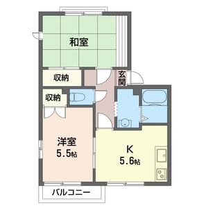 シャトー白根Ｗ 203号-4
