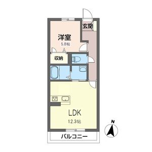 ミリア花の木ＷＥＳＴ 102号室