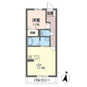 ミリア花の木ＷＥＳＴ 103号室