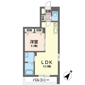 ミリア花の木ＷＥＳＴ 301号室
