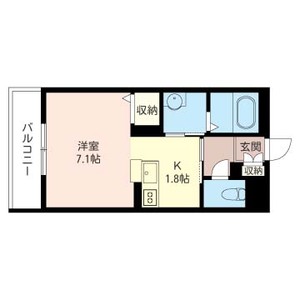 ソレムⅡ橘 205号室