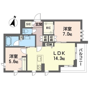 グランウェーブ湘南 201号室