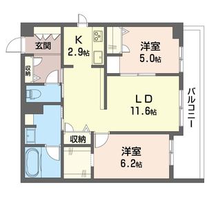 アコルデ弥勒寺 301号-15