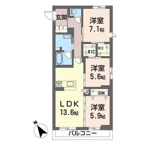 セイメイル 201号室