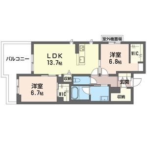 メゾン　オルジュ 205号室