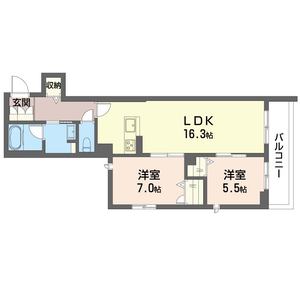 メゾン　オルジュ 202号室